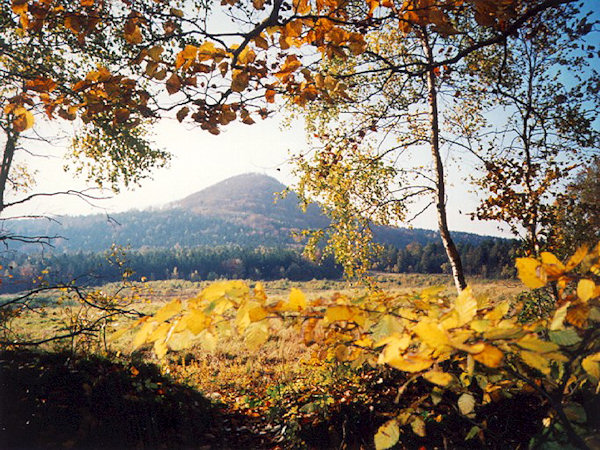 Looking to the Luž-hill.