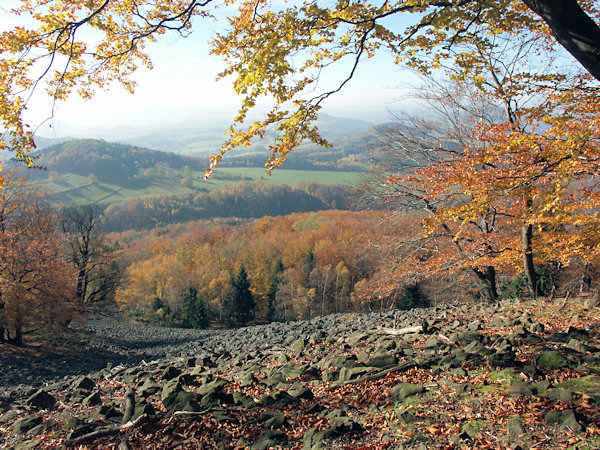 Lookout from the Studenec-hill.