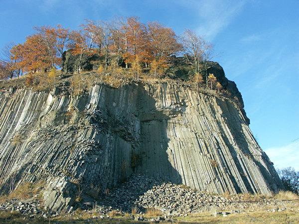 The hill Zlatý vrch near of Líska.