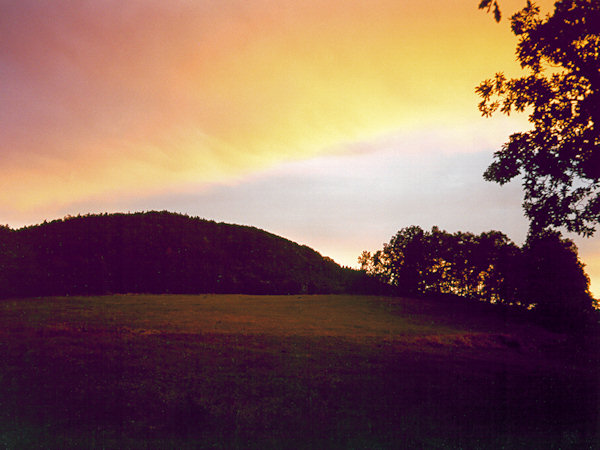 A colourful early evening.