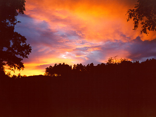 Abenddämmerung.