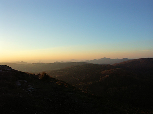 October evening on the Klíč.