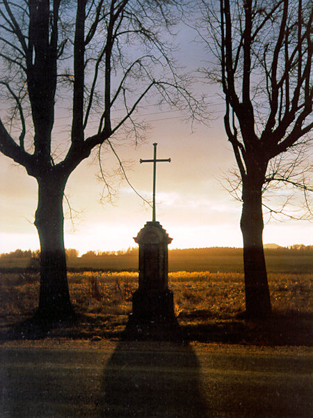 Kreuz in Radvanec (Rodowitz).