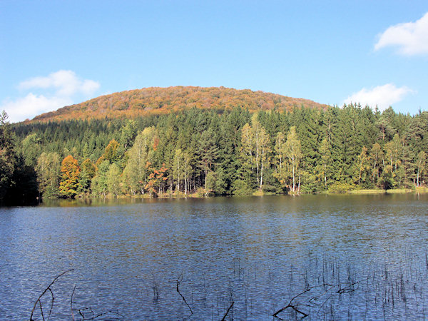 The pond Hraniční rybník.