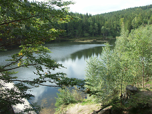 The dam Naděje.