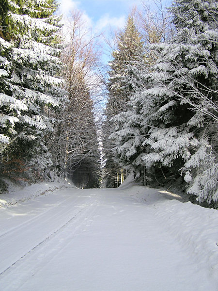 Die Straße zum heiligen Johannes.