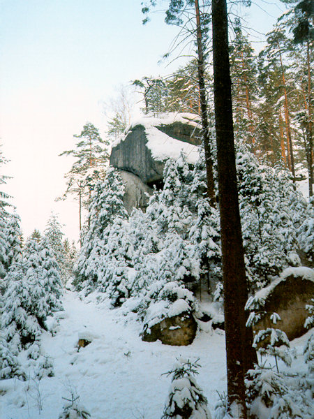 In the Údolí samoty (Valley of solitude).