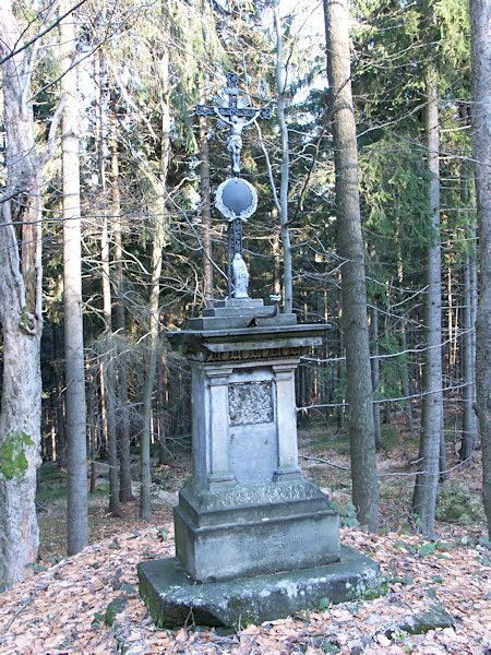 Walter's cross near of Rousínov.