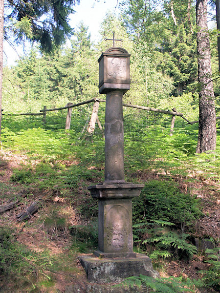 Die Jakobssäule unter dem Konopáč (Hanfkuchen).