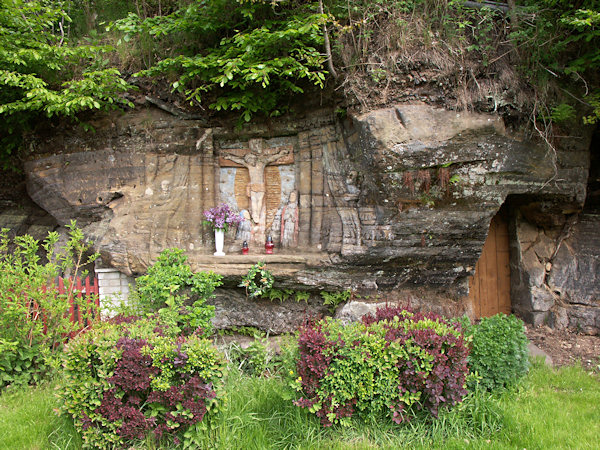 Relief of the Crucifixion in Radvanec.