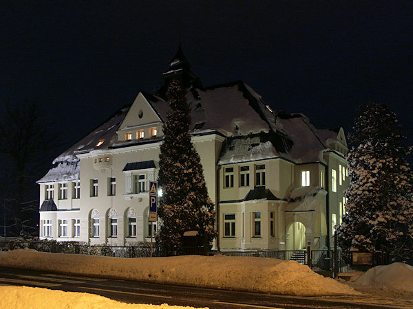 The seat of the Administration of the National park České Švýcarsko (Bohemian Switzerland).