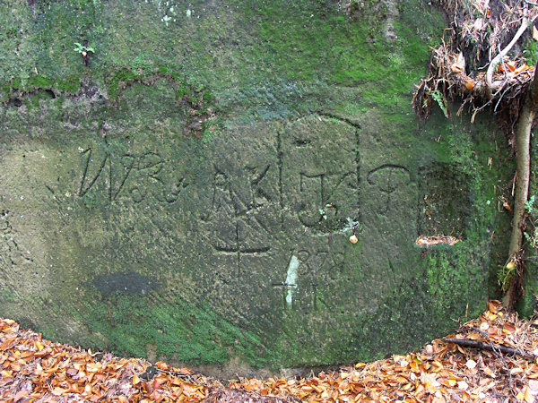 Háječek (Heidelstein) bei Valy (Schanzendorf).