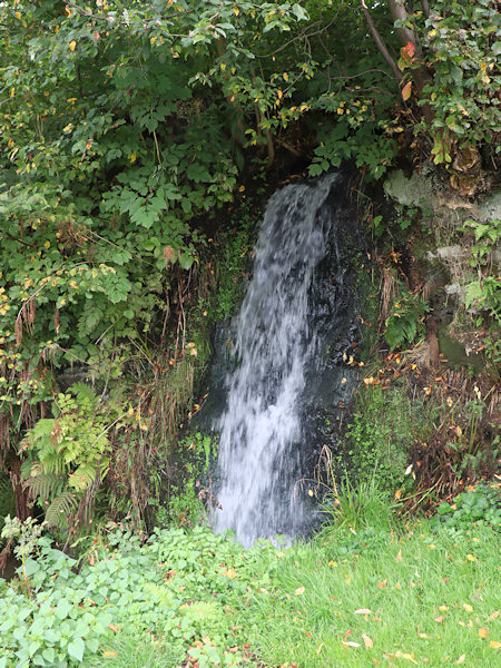 Waterfall in Doubice.