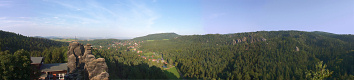 View from the Nonnenfelsen to the East.