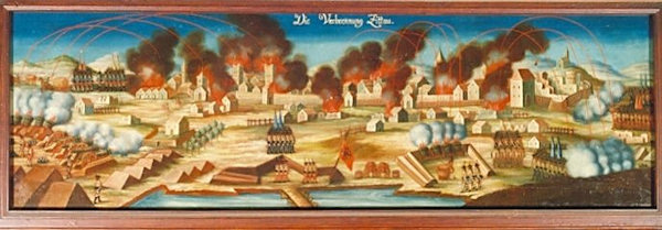 Vypálení Žitavy 23.7.1757.