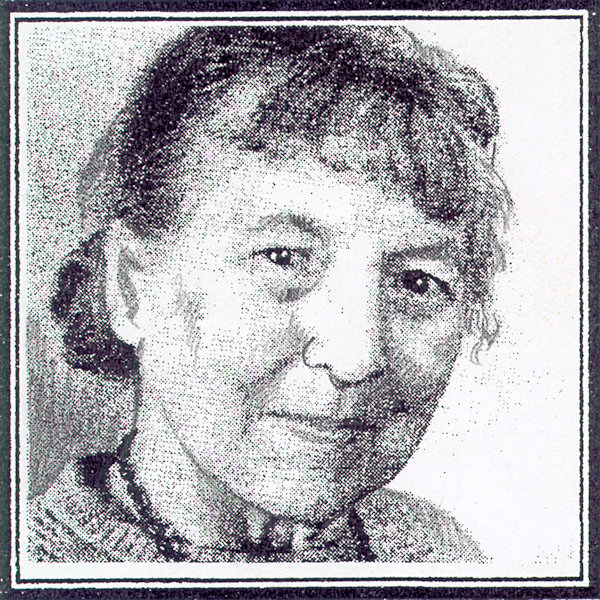 Malířka a grafička Hanka Krawcec (žila v letech 1945-1990 ve Varnsdorfu).