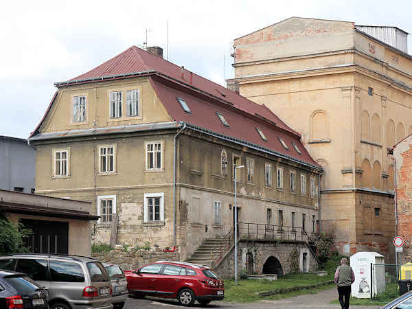 Nejstarší Preidlova přádelna v Mlýnské ulici.