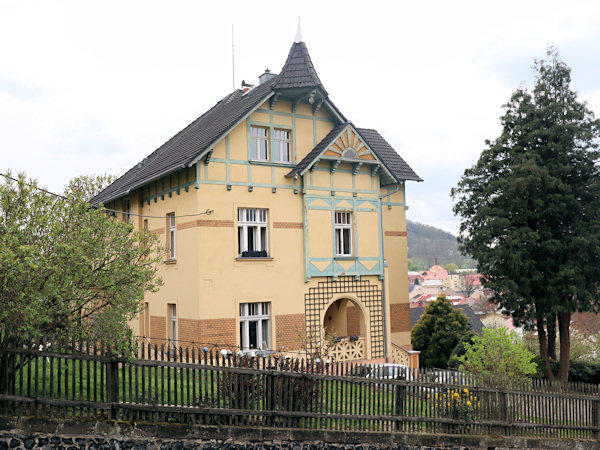 Vila rodiny Heide v Máchově ulici.