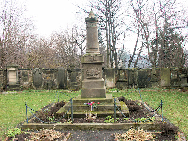 Pomník padlým ve válečných letech 1849 – 1866.