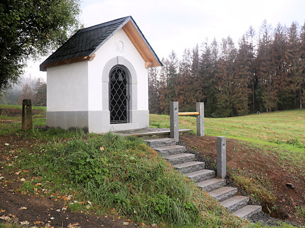 Kapelle des heiligen Antonius von Padua, neu erbaut im Jahr 2020.