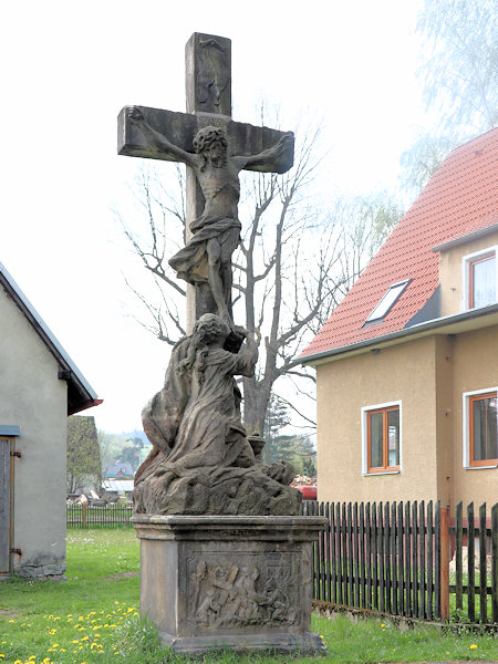 Statuengruppe auf der Kalvarie.