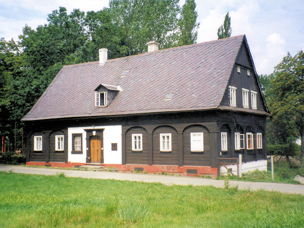 Umgebindehaus des Lausitzer Typs.