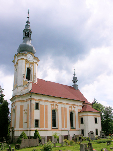 Kostel sv. Antonína Paduánského.