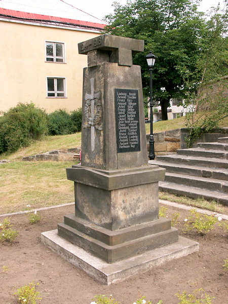 Denkmal der Gefallenen des 1. Weltkrieges.