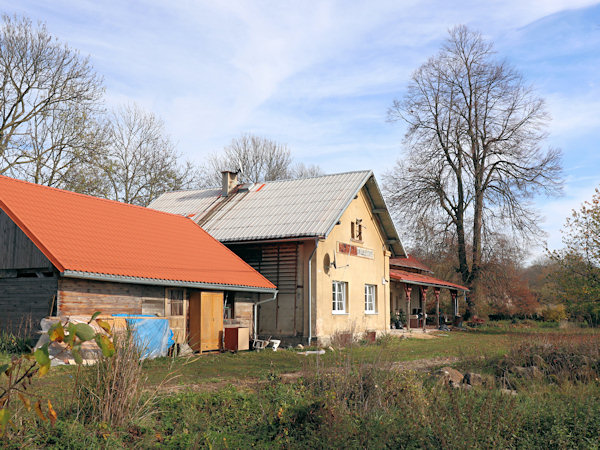 Ehemalige Bahnhof.