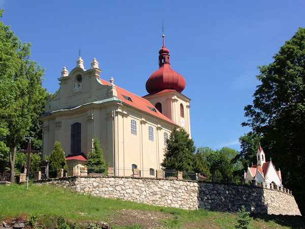 Kostel Nejsvětější Trojice.