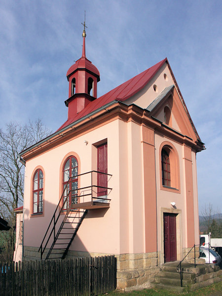 Kaple sv. Antonína Paduánského.