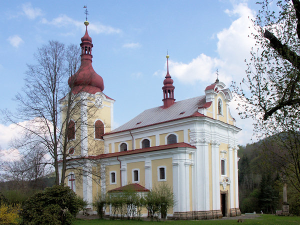 Kostel sv. Kateřiny.