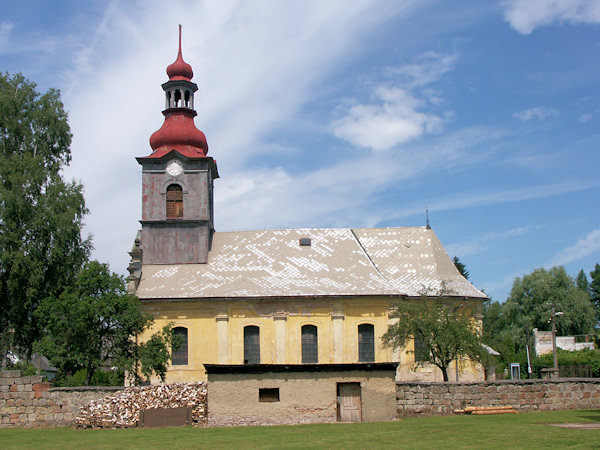 Kostel Nejsvětější Trojice.