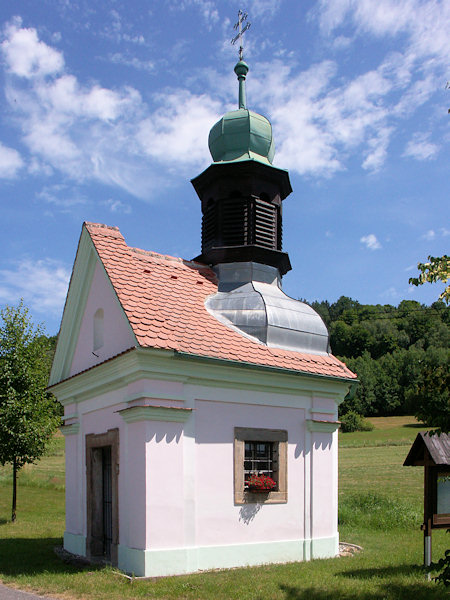Kapelle St. Joseph am südlichen Ende des Dorfes.