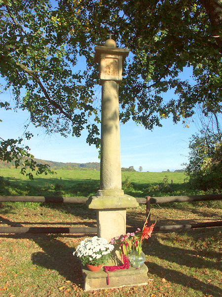 Pestsäule aus dem Jahr 1697.