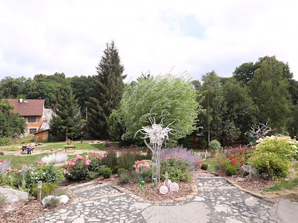 Glasgarten bei der Glashütte.