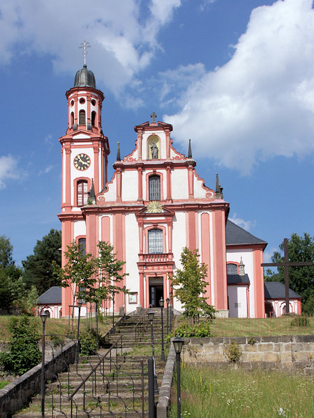 Die Kirche der hl. Maria Magdalena.