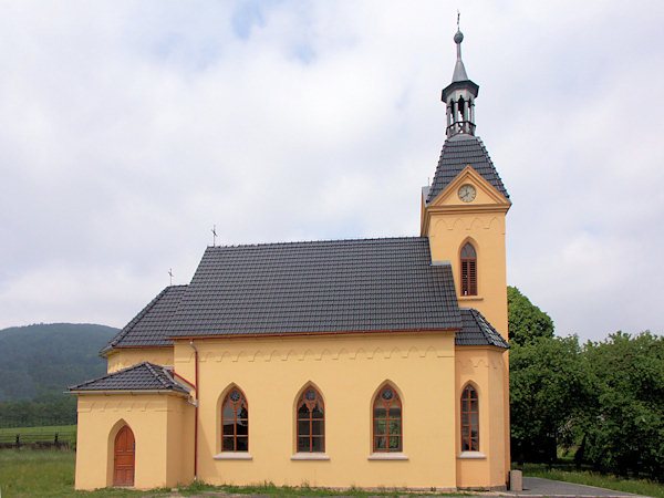 Kostel sv. Antonína Paduánského.