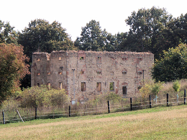 Ruine der ehemaligen Festung.