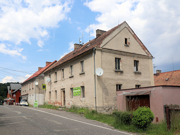 Patrové domy bývalé dělnické kolonie.