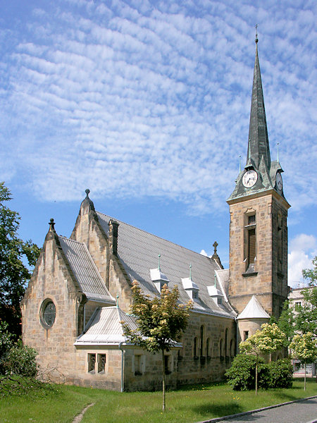 Evangelische Friedensskirche.