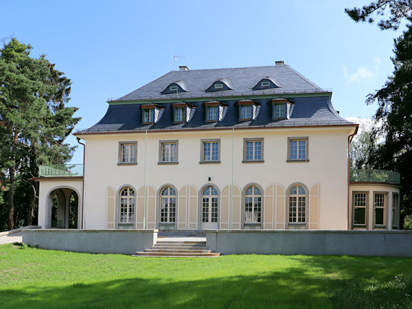 Die Schubert-Villa in der Václavská Straße.