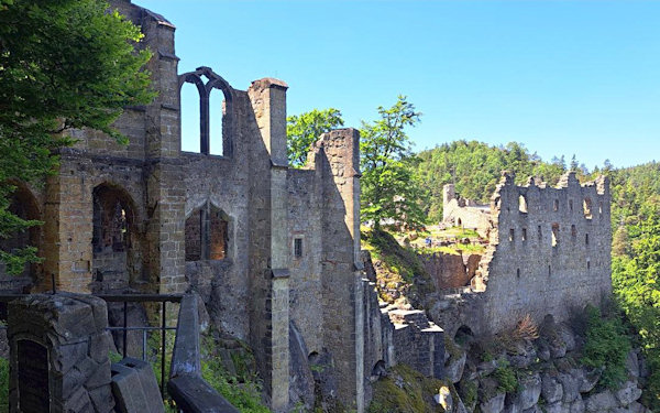 Burg- und Klosterruine auf dem Oybin.
