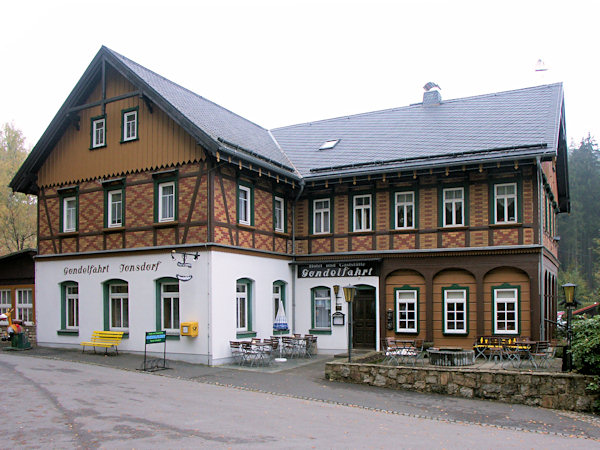 Oblíbená restaurace Gondelfahrt.