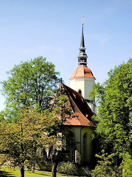 Dorfkirche von Bertsdorf.