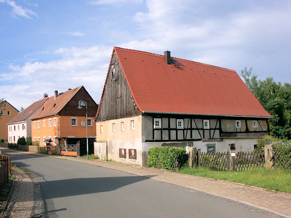 Bauernhof Nr. 39 im südlichen Teil des Dorfes Alt Hartau.