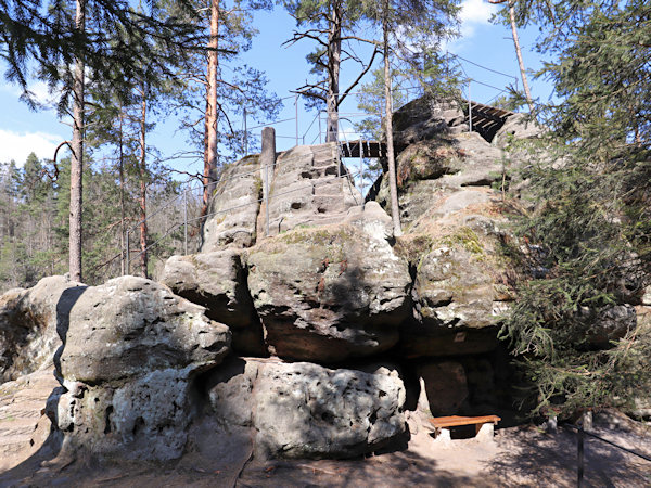 Die Bratrské kameny (Brüdersteine).