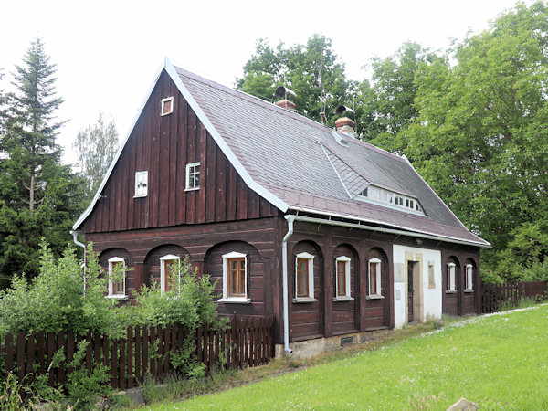 Jedna z posledních chalup bývalé osady Světlík.