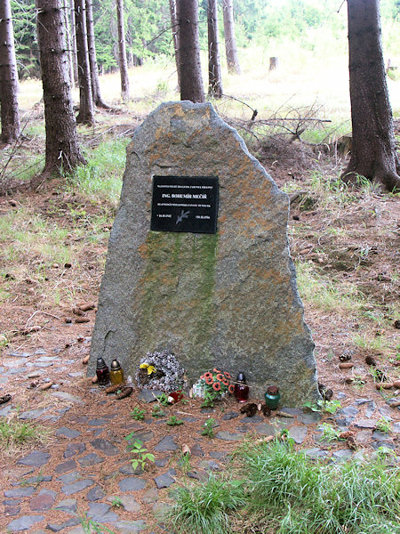 Denkmal für Bohumír Mečíř.