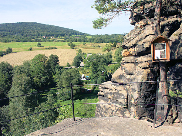 Aussichtsfelsen über dem Heiligen Grab.